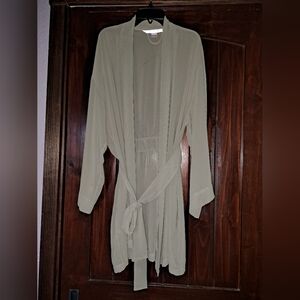 Victoria's Secret Navy Green Robe One Size